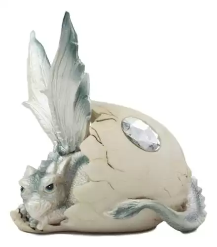 June Birthstone Dragon Egg Statue