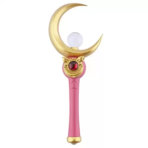 Ourcosplay Cosplay Accessories Tsukino Usagi Moon Stick Costume Props Boxed (Moon Stick)