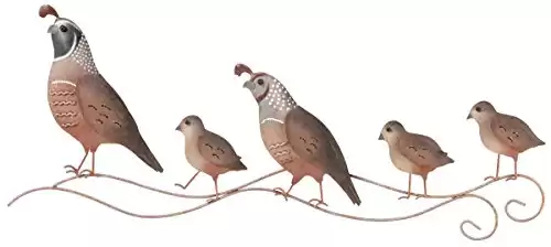 Quail Family Wall Decor