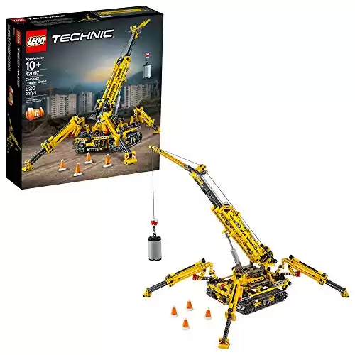 LEGO Technic Compact Crawler Crane 42097 Building Kit (920 Pieces)