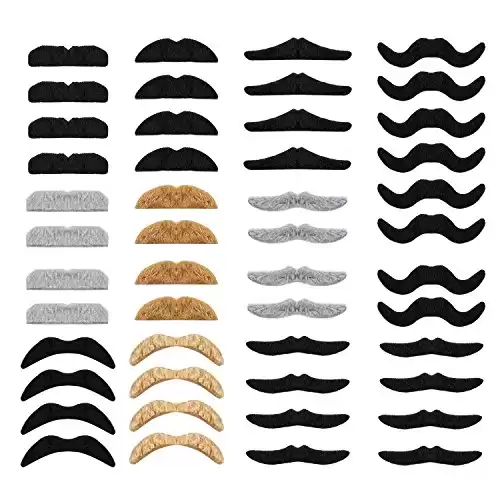 Self Adhesive Fake Mustache Set