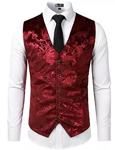 Velvet V-Neck Vest