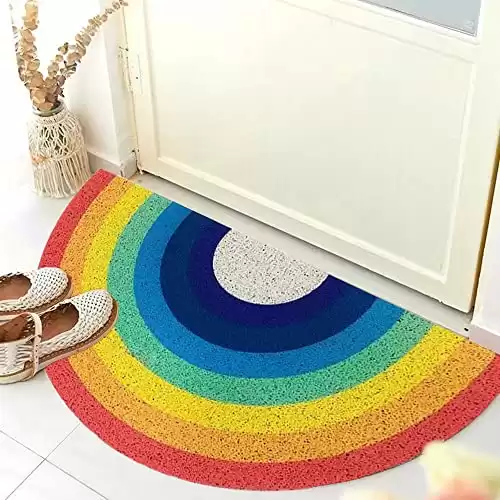 Rainbow Door Mat