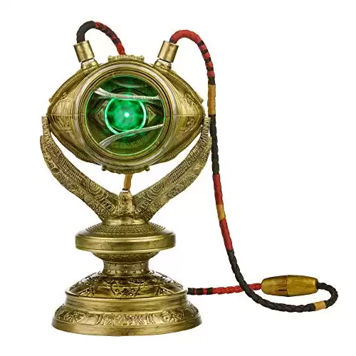 Marvel Legends Series Doctor Strange Premium Role Play Eye of Agamotto Electronic Talisman Adult Fan --Costume and Collectible, Ages 14 and Up