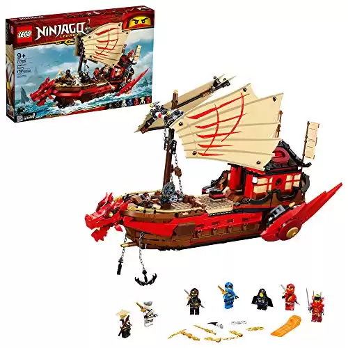 LEGO NINJAGO Legacy Destiny’s Bounty 71705 Ninja Toy Building Kit Featuring Ninja Action Figures (1,781 Pieces)