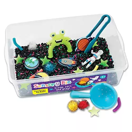 Outer Space Sensory Bin