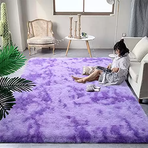 Overly Fluffy Area Rug